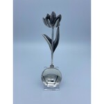 Juwelier Arie de Koning Silver birth spoon ''Tulip'' modern
