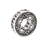 Black Raven Beads  Black raven beads wish coin happiness brs004