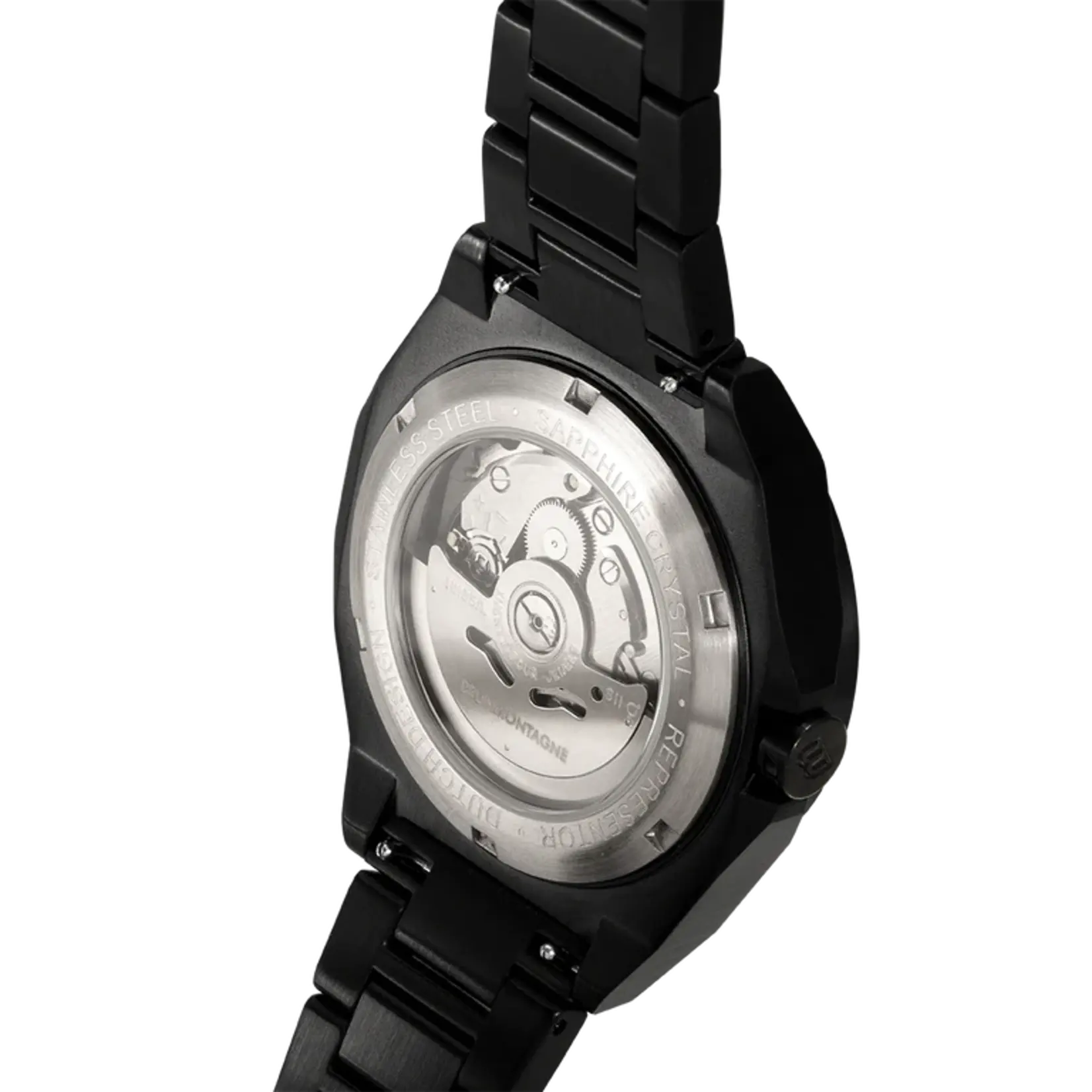 Brunmontagne Brunmontagne horloge Representor Zwart/Zwart 42mm automaat