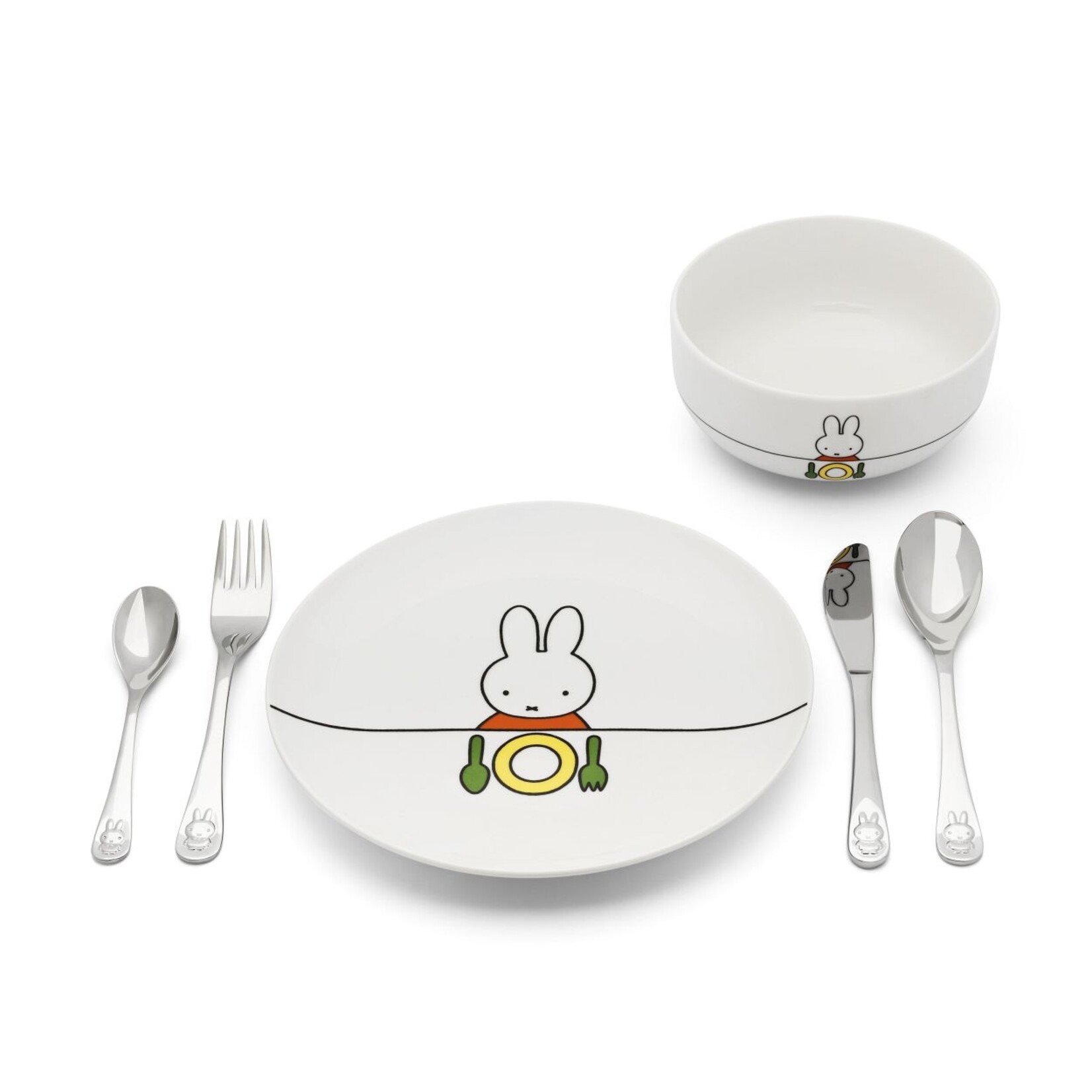 Zilverstad Zilverstad 6-piece cutlery ''Miffy'' 6831070 porcelain