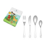 Zilverstad Zilverstad 4-piece cutlery ''Forest Animals'' 6829030