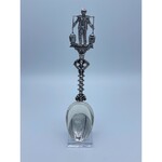 Juwelier Arie de Koning Silver birth spoon classic ''Peasant with yoke'' | Jaap Rolf model