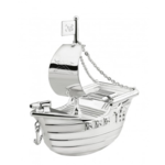 Zilverstad Zilverstad silver-plated money box ''pirate boat'' 6179261