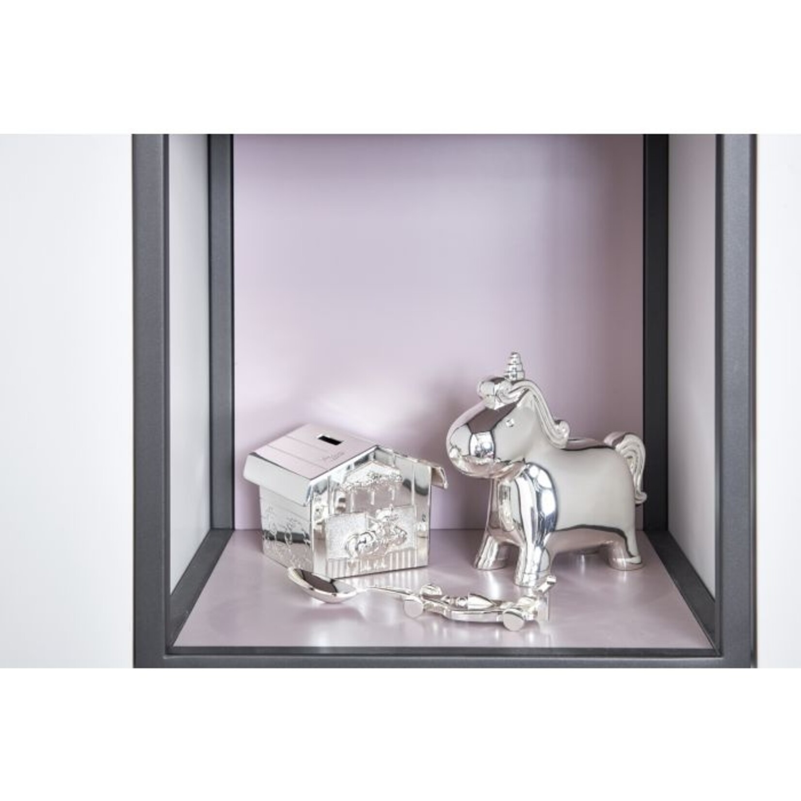 Zilverstad Zilverstad silver-plated money box ''unicorn'' 6164061