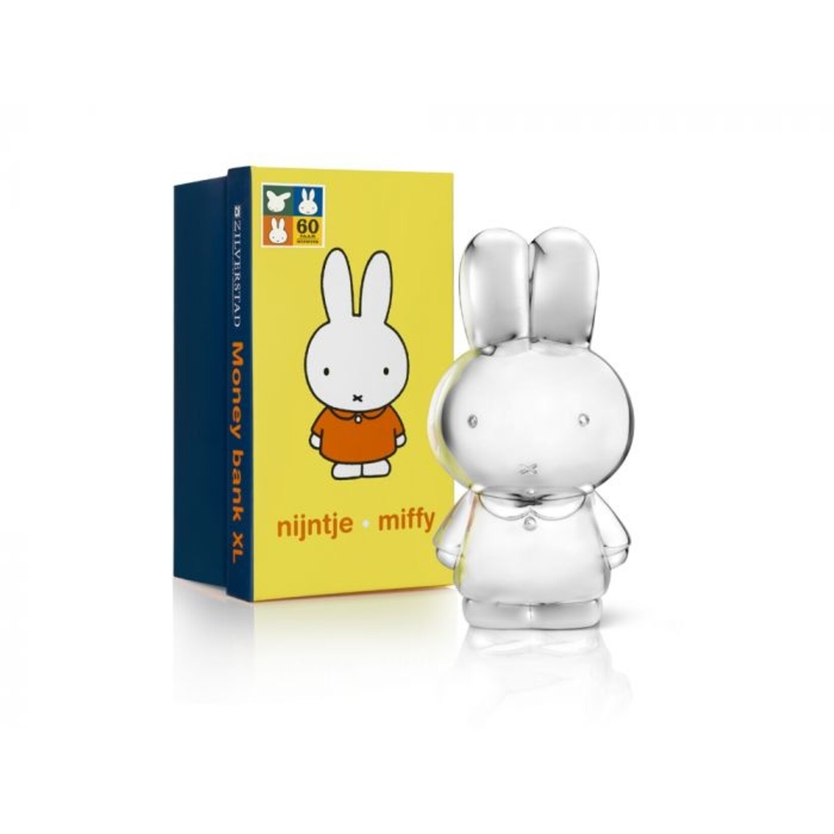 Zilverstad Zilverstad silver-plated money box ''Miffy XL'' 6850261