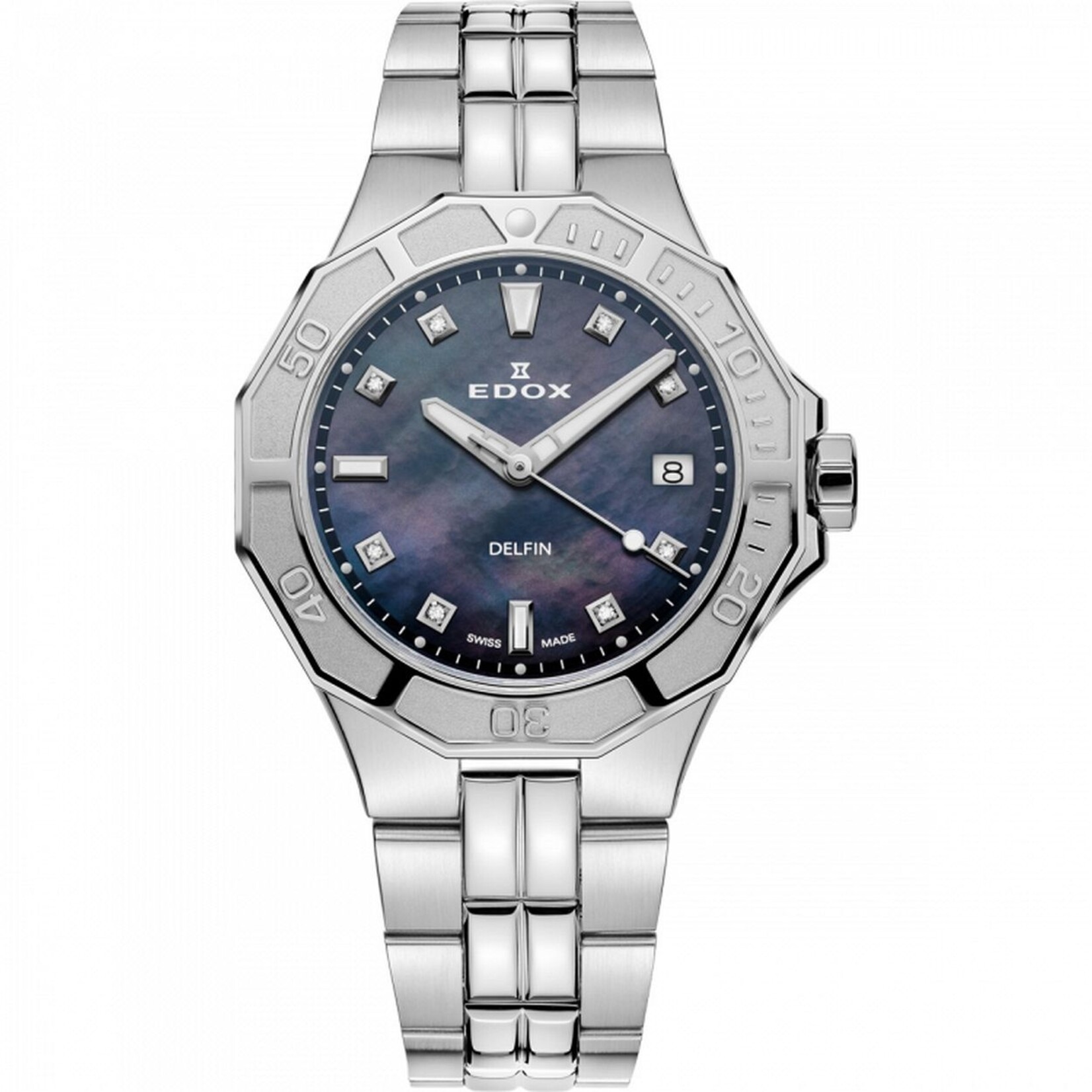 Edox Edox dames horloge 53020-3M-NANND Delfin