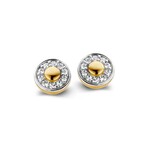 Excellent Jewelry Excellent Jewelry stud earrings ob425467 with zirconia