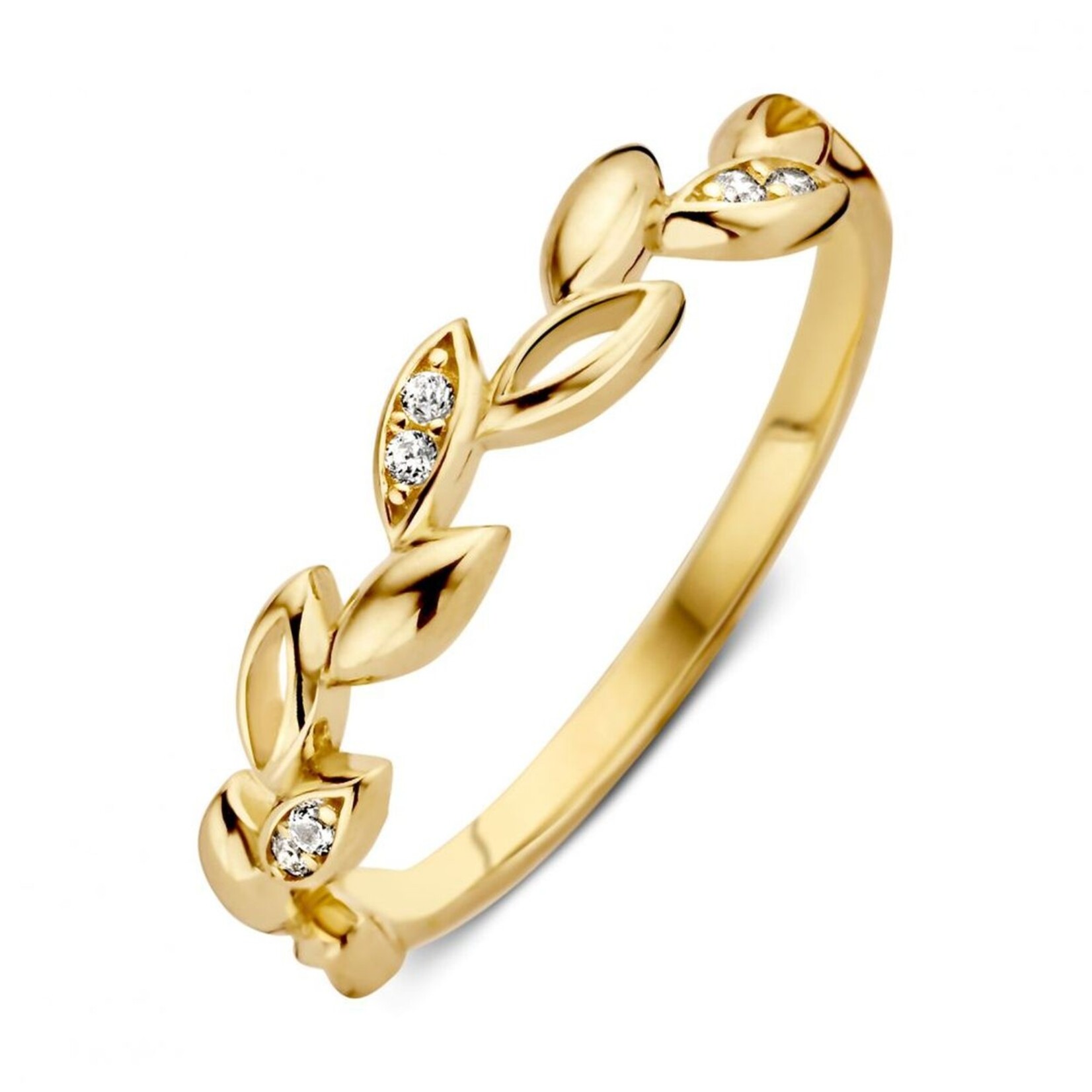 Excellent Jewelry Excellent Jewelry geelgouden ring rm126722 maat 17,75 (56)