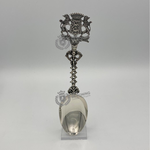 Juwelier Arie de Koning Silver birth spoon classic ''Coat of Arms of Fryslan'' | Jaap Rolf model