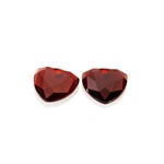 Sparkling Jewels Sparkling ruby ??quartz trillion cut earring gemstones eagem50-tri