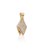 Sparkling Jewels Sparkling edge pendant - eris crystal goudkleurig peqg02