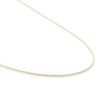 Sparkling Jewels Anchor ketting | goudkleurig 50cm 1.5mm sngm050