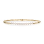 Sparkling Jewels Sparkling pearl universe bracelet sbg-pearl-3mm-line