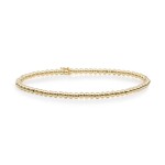 Sparkling Jewels Sparkling saturn 3mm kralenarmband | goudkleurig sb-g-3mm-add