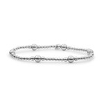 Sparkling Jewels Sparkling silver bracelet sb-s-mix-01