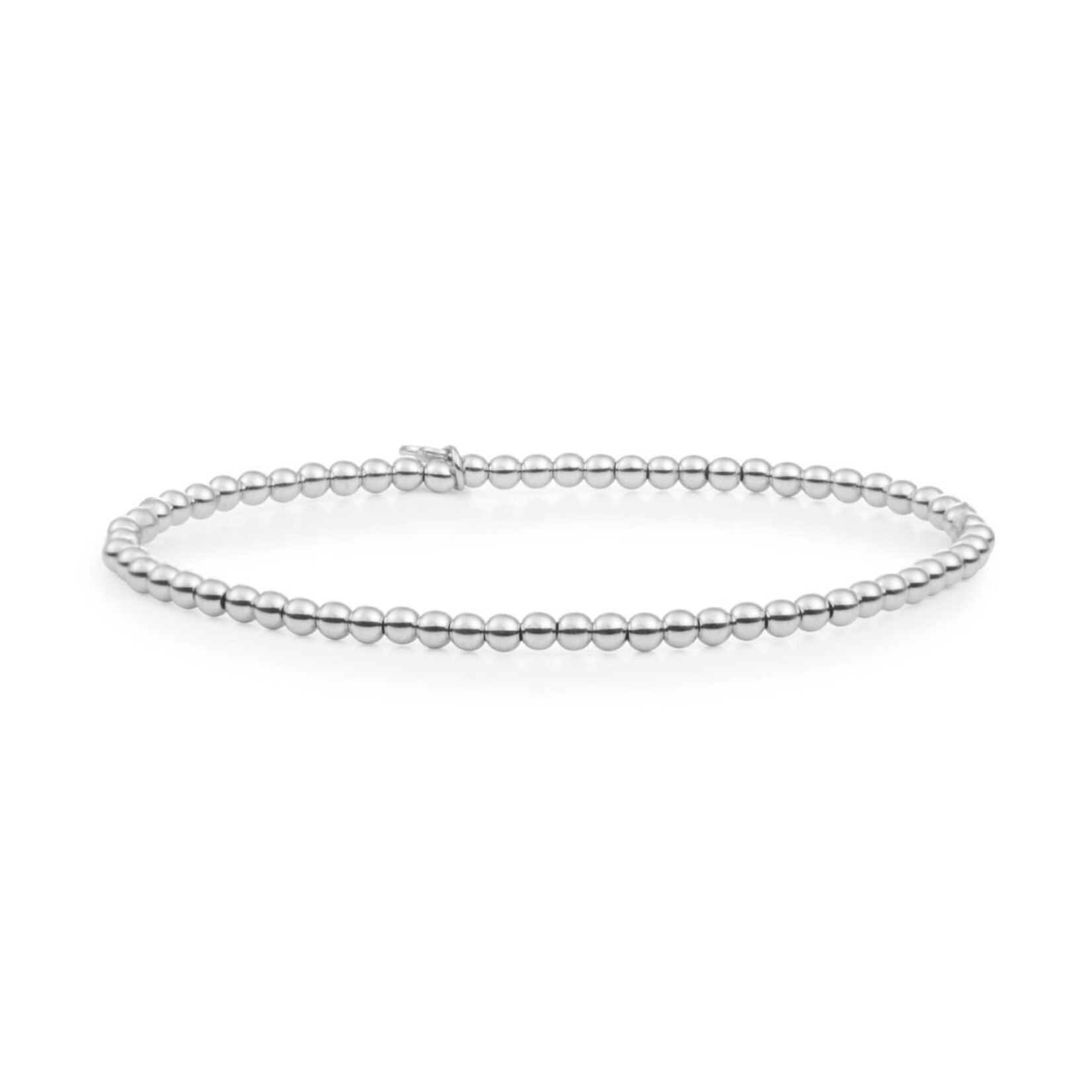 Sparkling Jewels Sparkling saturn silver bracelet - 3mm sb-s-3mm-add