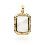 Sparkling Jewels Baguette pendant - mother of pearl spg23-p01