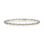 Sparkling Jewels Sparkling jewels bracelet ladies sbg-gem18-3mm-mix