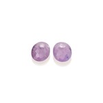 Sparkling Jewels Amethyst twist oval earring gemstones eagem05-so