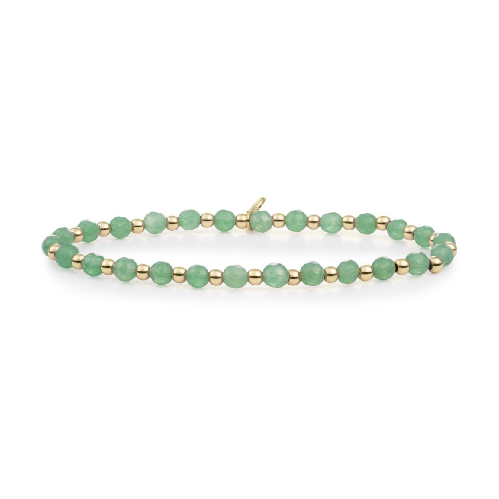 Sparkling Jewels Green aventurine interstellar armband sbg-gem29-3mm-mix