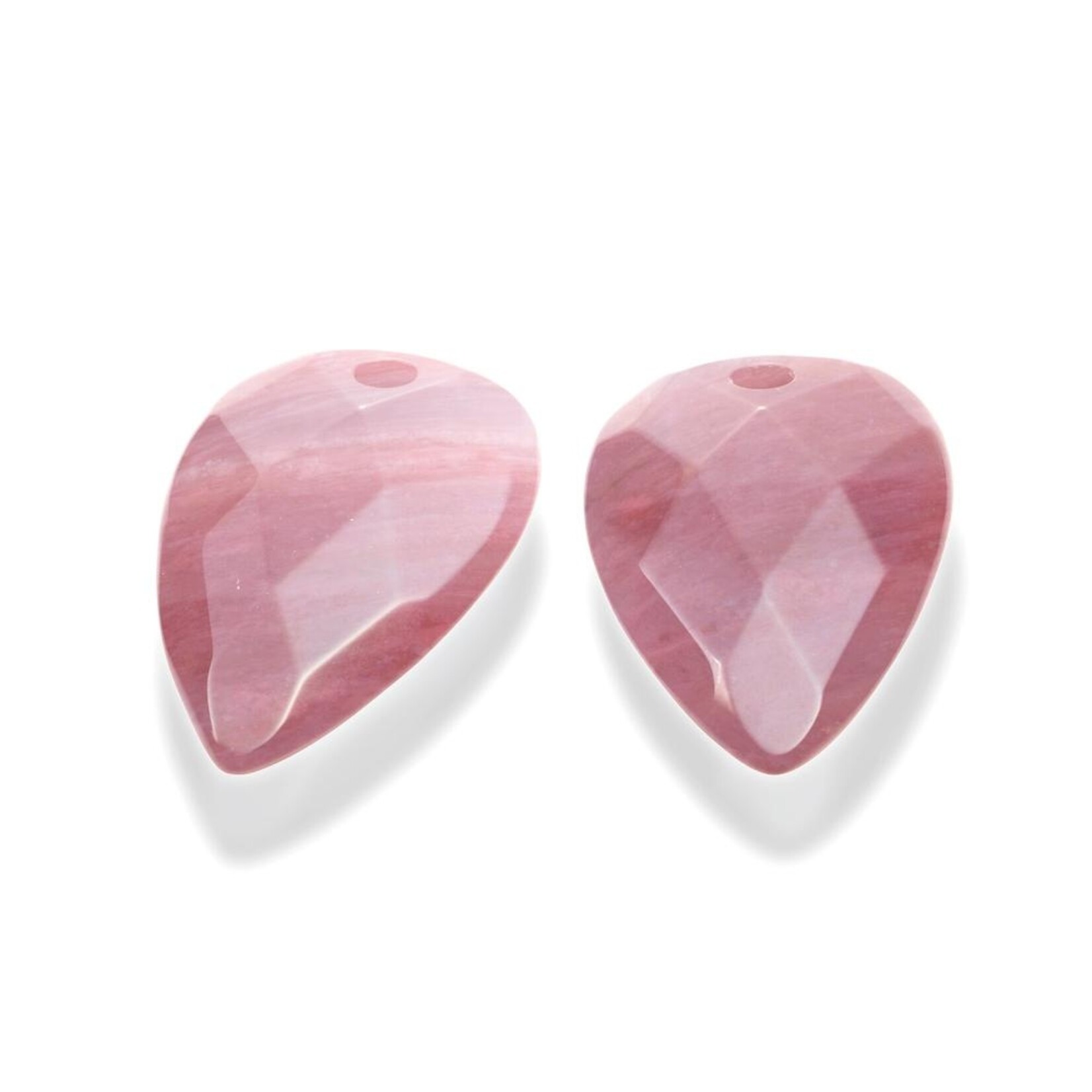 Sparkling Jewels Pink rhodonite blossom oorbel edelstenen eagem24-bs
