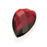 Sparkling Jewels Ruby quartz blossom ketting edelsteen pengem50-bs