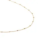 Sparkling Jewels Faceted ball chain | gold colored sn-sbg-045