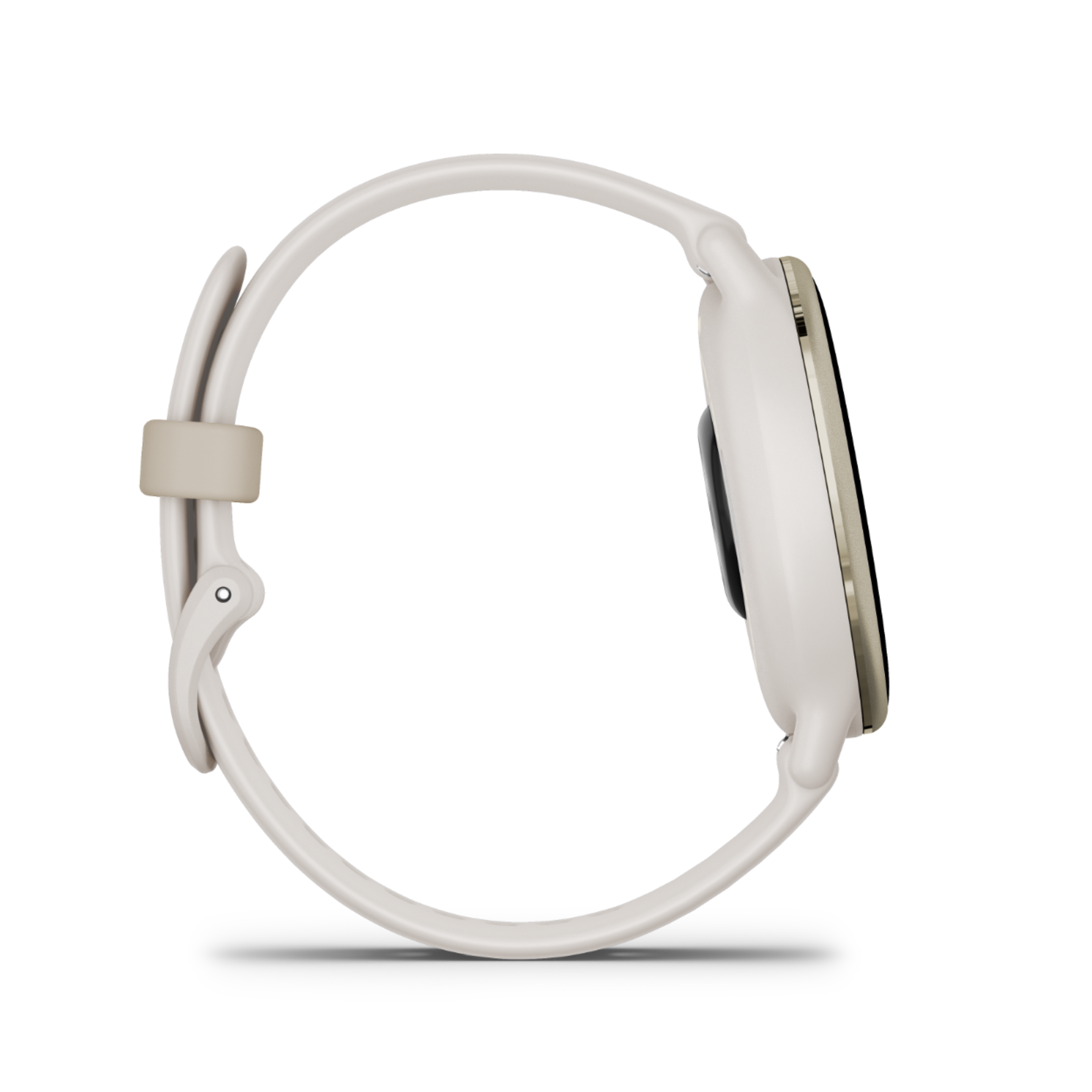 Garmin Garmin vívoactive® 5 Cream Gold aluminium rand met Ivory behuizing en siliconen band 010-02862-11