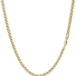 Monzario Monzario yellow gold necklace 838c 45cm