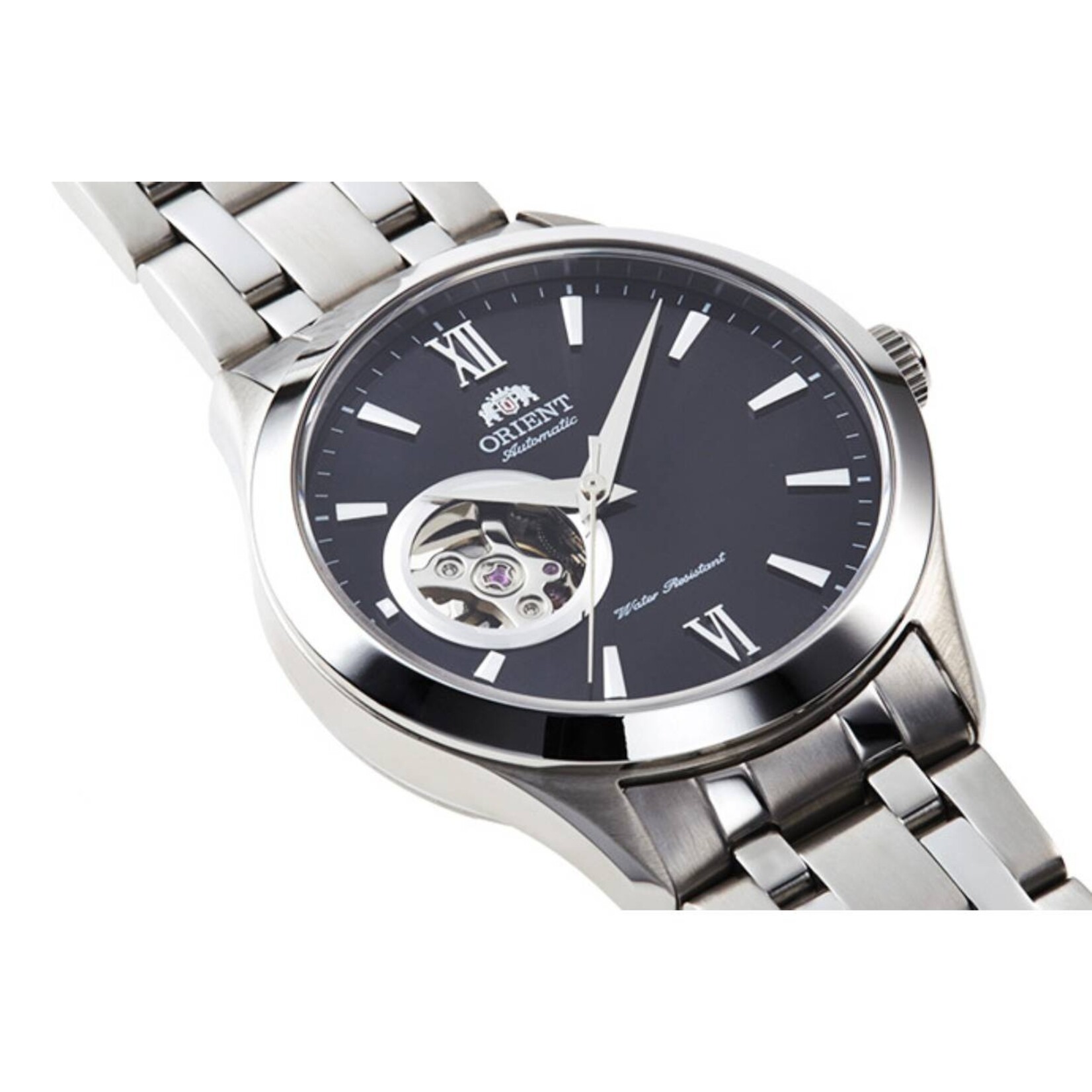 Orient Orient Horloge Automaat staal/zwart FAG03001B0 3ATM
