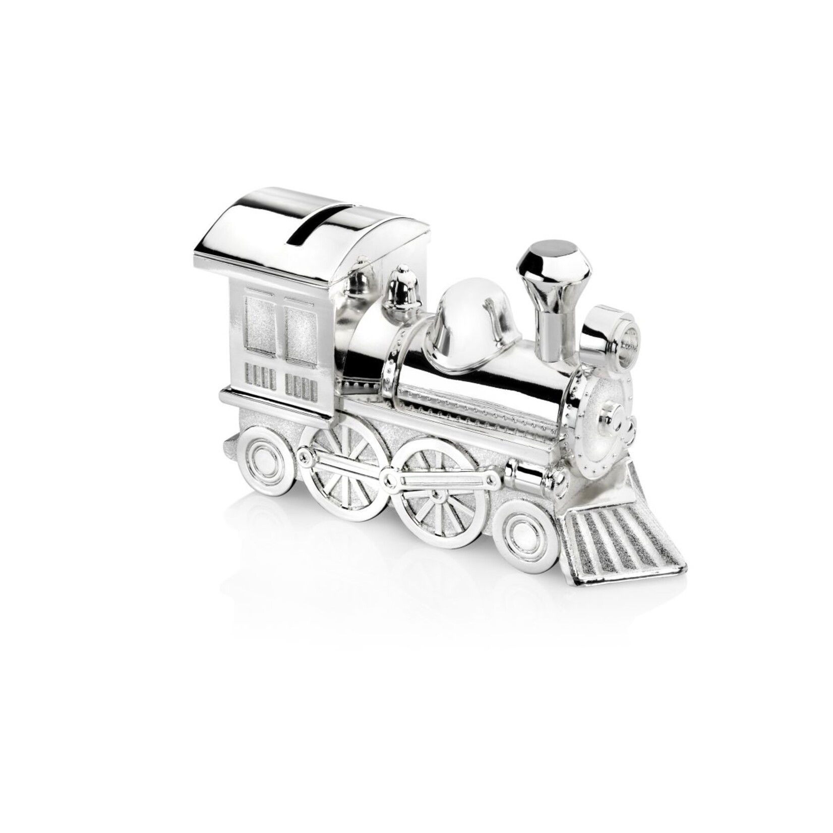 Zilverstad Zilverstad silver-plated money box ''locomotive''' 6752261