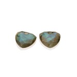 Sparkling Jewels Sparkling Jewels Labradorite edelsteen Trillion Cut EAGEM18-TRI