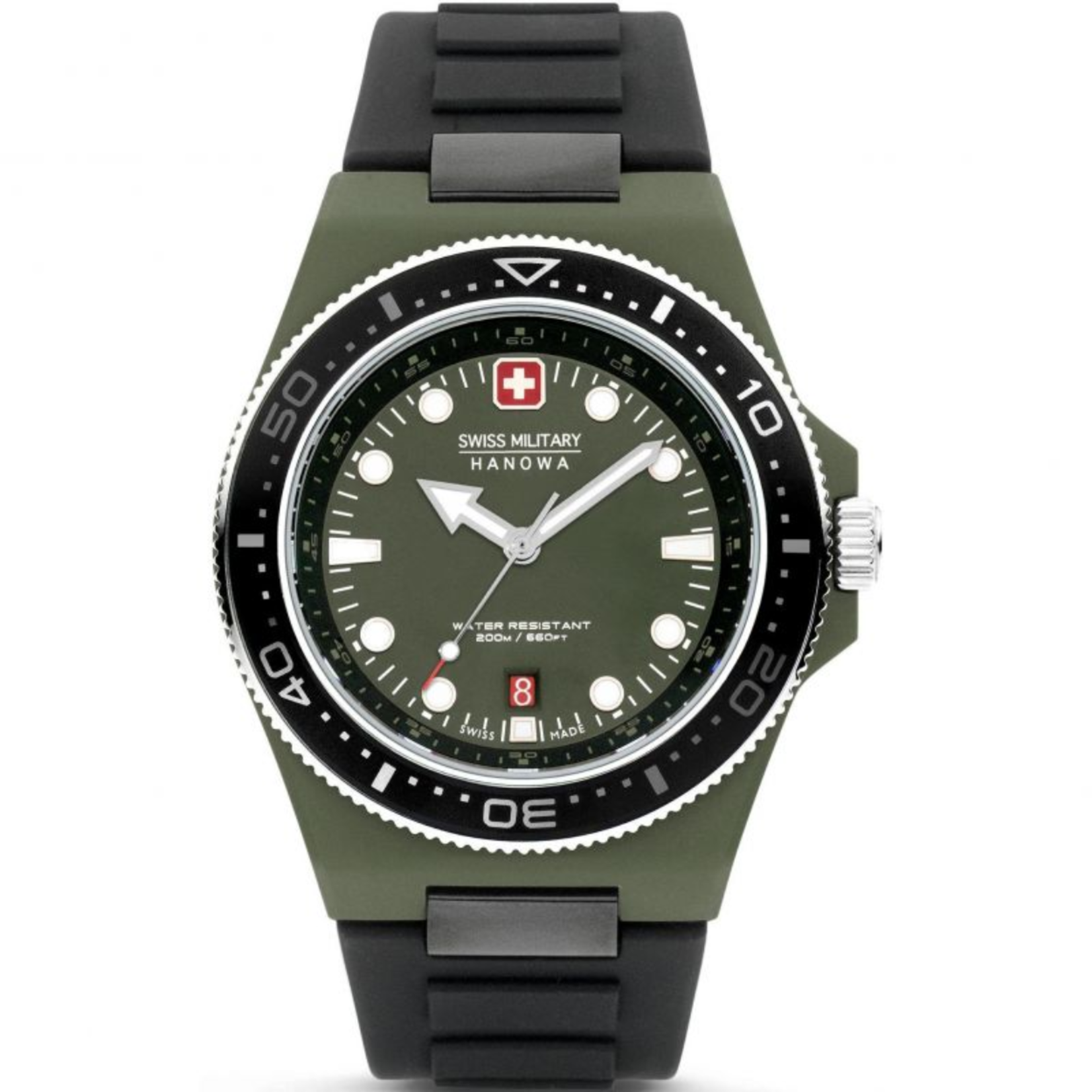 Swiss Military Hanowa Swiss Military Hanowa aqua smwgn0001181 ocean pioneer horloge
