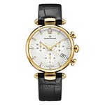 Claude Bernard Caude Bernard dames horloge 1021537japd2 chronograaf 3 ATM