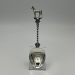 Juwelier Arie de Koning Silver birth spoon ''Horse'' (small spoon)