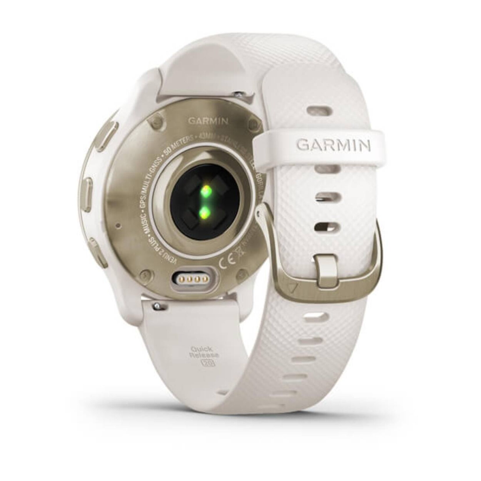 Garmin Garmin Venu® 2 plus 010-02496-12 Cream Gold met Ivory behuizing