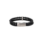 AZE Jewels Aze Jewels COMBI STRING BLACK ELK PEAKarmband 21cm AZ-BL019-A-210