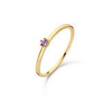 Jackie  Gold Jackie ring Amethyst JKR20.006 size 16 (50)