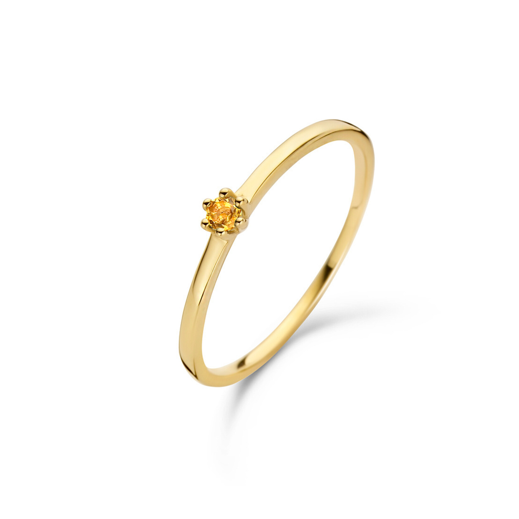 Jackie  Gold Jackie ring Citrine JKR20.007 size 17.75 (56)