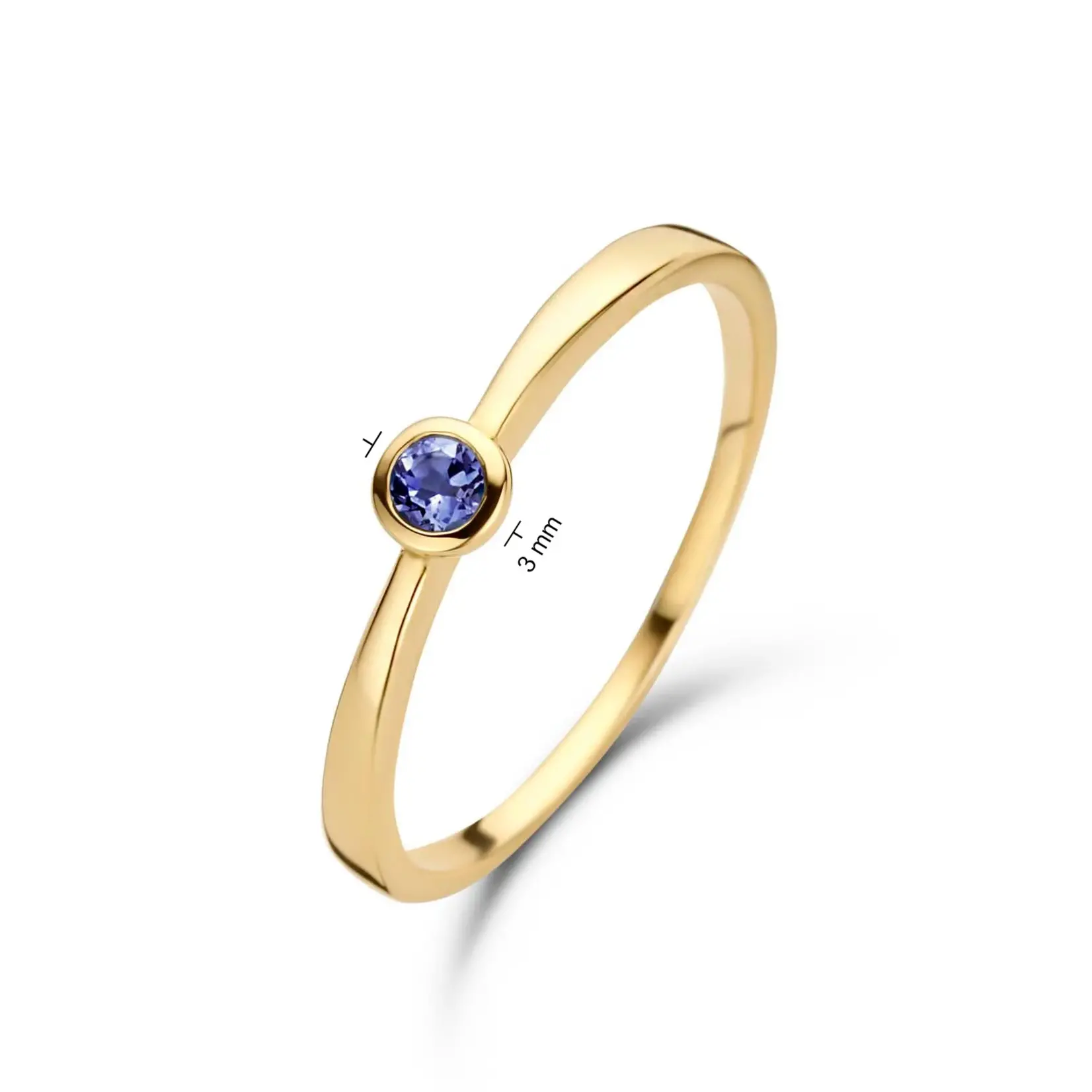 Jackie  Gold Jackie ring Sapphire JKR20.009 size 17.75 (56)