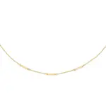 Jackie  Gold Jackie necklace Triple Bar JKN21.101 - 38/40/40cm