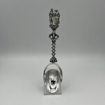 Juwelier Arie de Koning Silver birth spoon classic ''Fries Couple'' | Jaap Rolf model