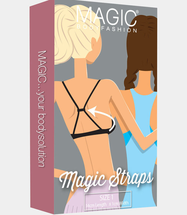 Magic Straps Size 1 - Zwart, Wit & Latte