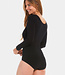 Bamboo Bodysuit - Zwart