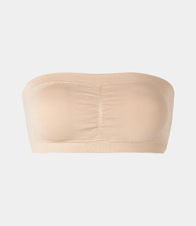 Bandeau Push-Up Bra - Latte