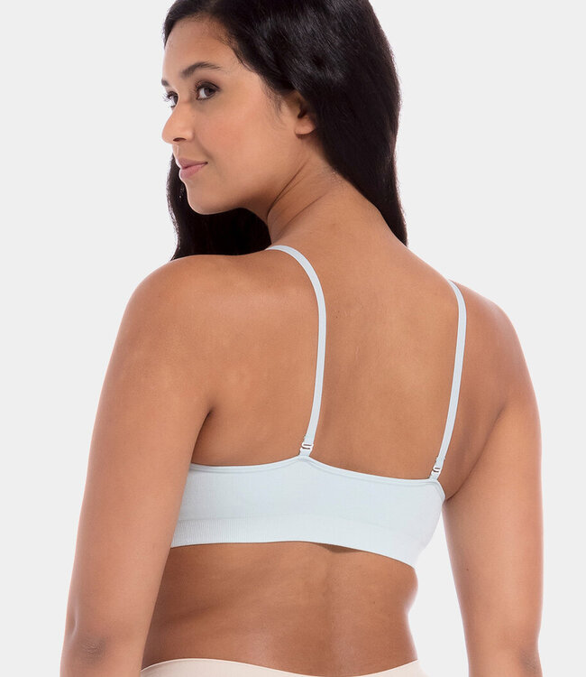 Bamboo Comfort Bra - Soft blue