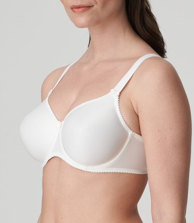 Satin Volle Cup BH Naadloos - Natuur