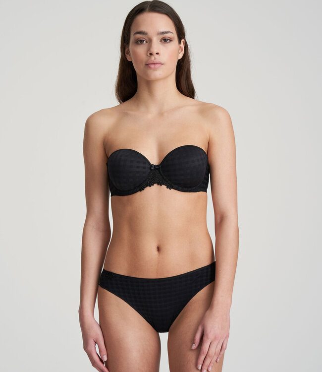 Avero Mousse BH Strapless - Zwart