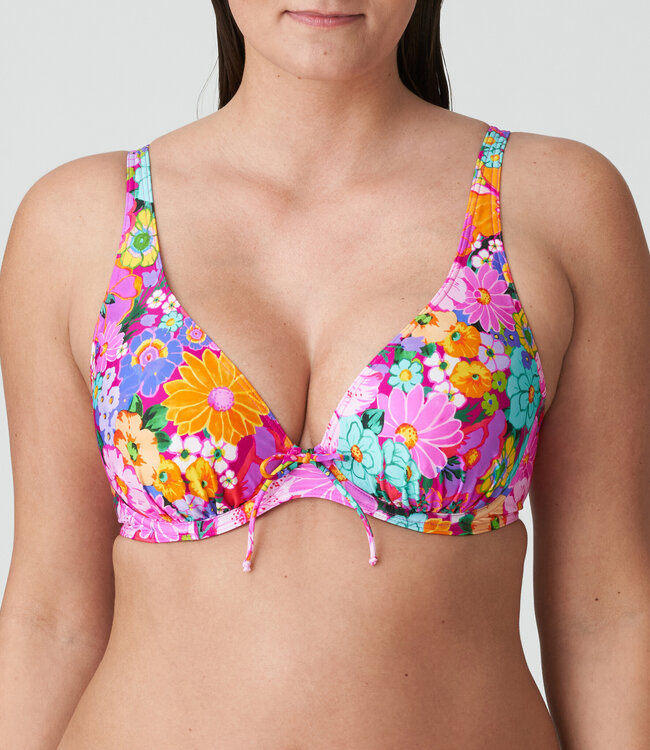 Swim Najac Plunge Bikinitop - Floral Explosion