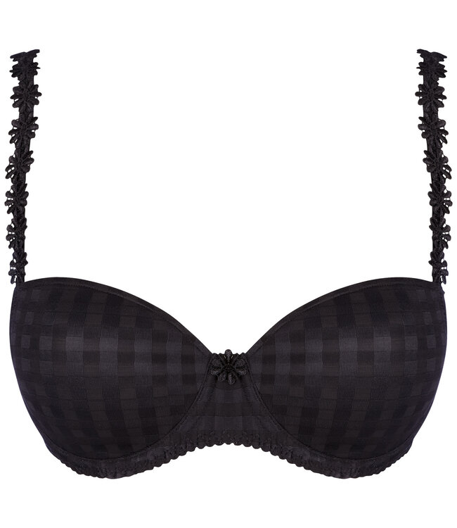 Avero Voorgevormde Balconette BH - Zwart